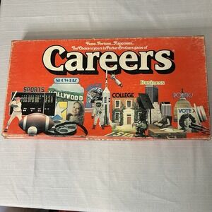 Vintage 1979 Careers Board Game by Parker Brothers 100% Complete